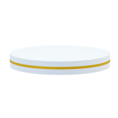 연단 디스플레이  3D Icon