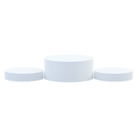 연단 디스플레이  3D Icon