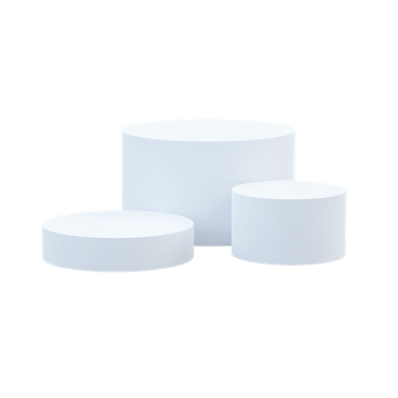 연단 디스플레이  3D Icon