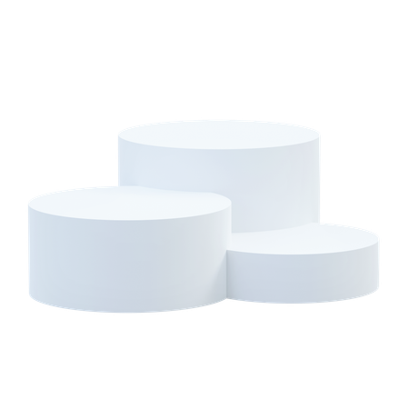 연단 디스플레이  3D Icon