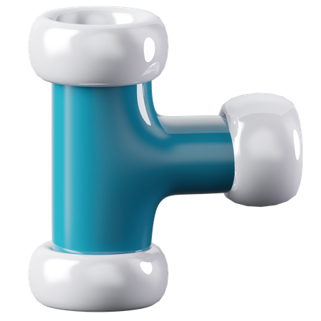 パイプ  3D Icon