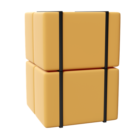 段ボール  3D Icon