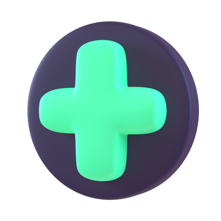 癒す  3D Icon