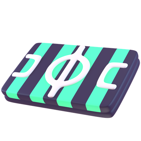 サッカー場  3D Icon