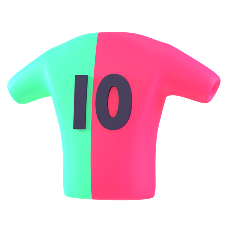 サッカージャージ  3D Icon