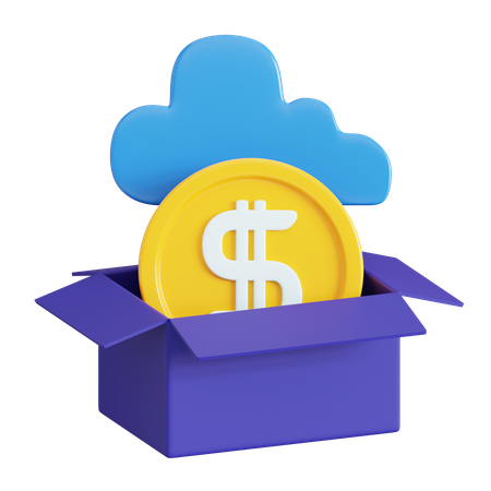 자금 조달 플랫폼  3D Icon