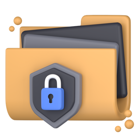 보호된 폴더  3D Icon