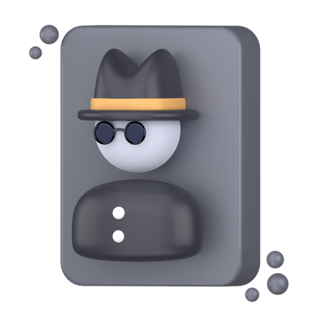 匿名  3D Icon