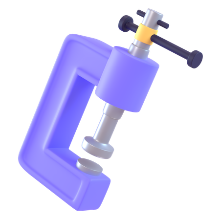 クランプ  3D Icon