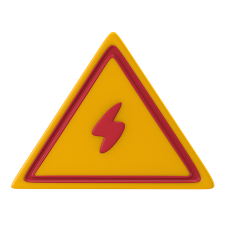 電気標識  3D Icon