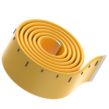 定規テープ  3D Icon