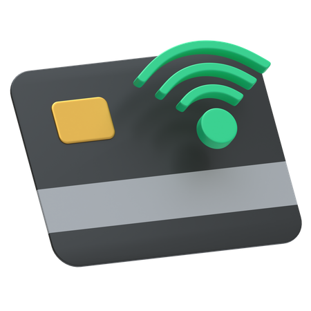비접촉 결제  3D Icon