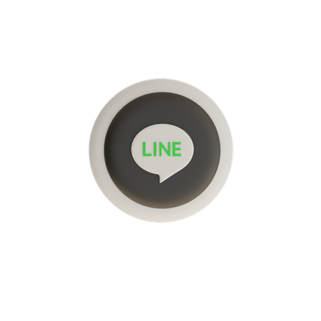 ライン  3D Icon
