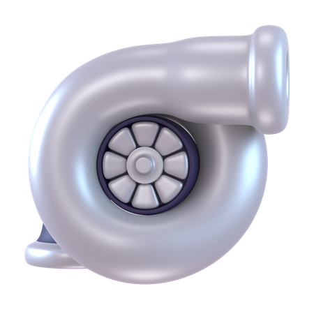 車の排気ガス  3D Icon
