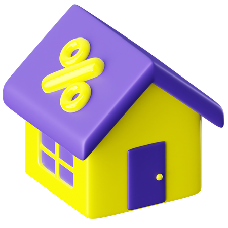 재산  3D Icon