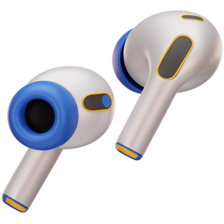 エアポッド  3D Icon