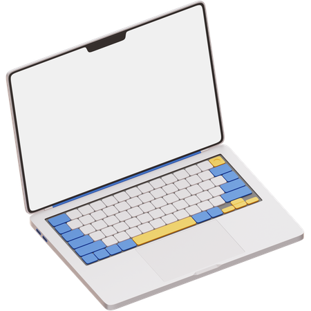マックブック  3D Icon