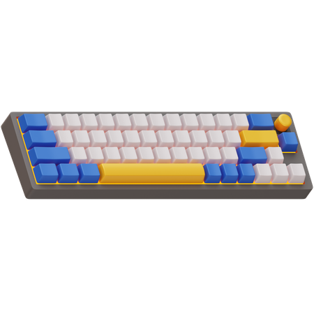 メカニカルキーボード  3D Icon