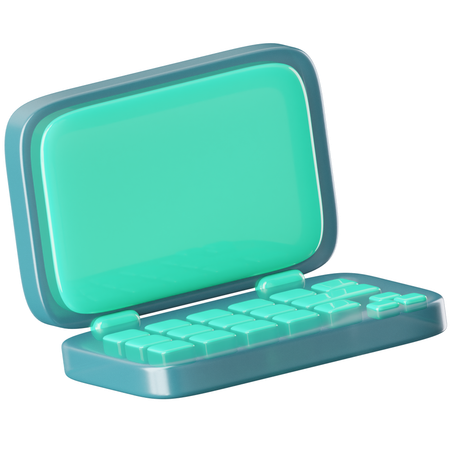 랩탑  3D Icon