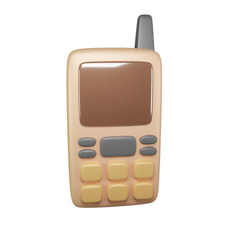 携帯  3D Icon