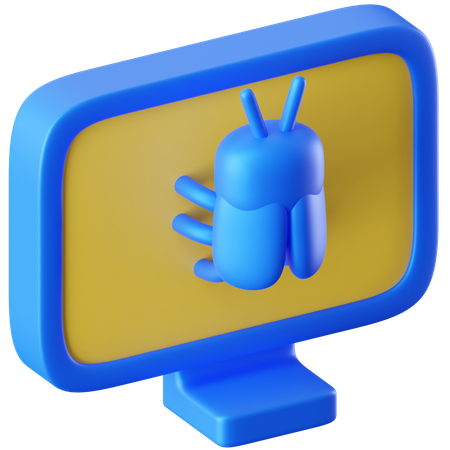 デバッグ  3D Icon