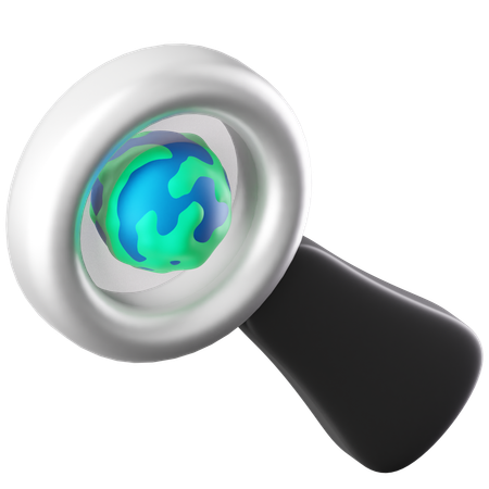 インターネット検索  3D Icon