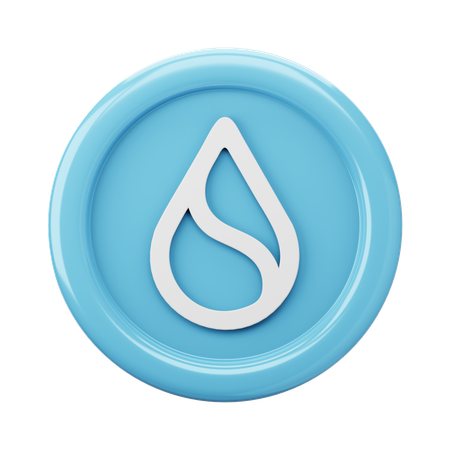 수이수이코인  3D Icon