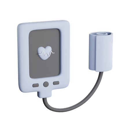 血圧モニタ  3D Icon