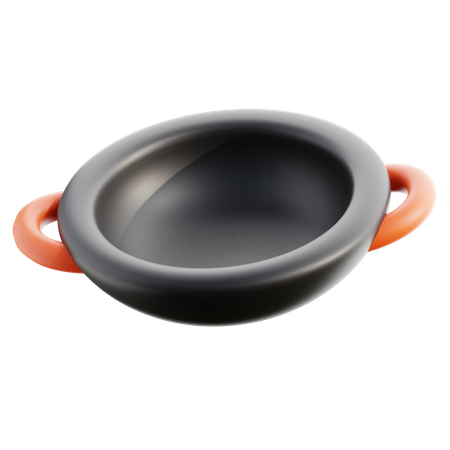 프라이팬  3D Icon