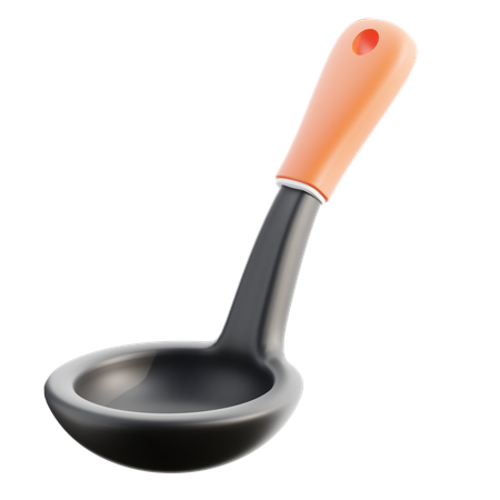 국자  3D Icon