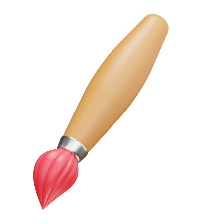 カラーブラシ  3D Icon