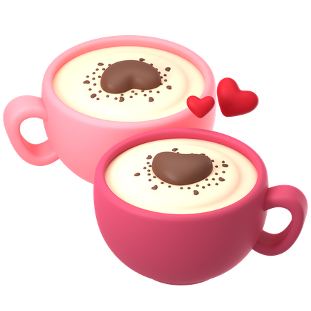 초콜릿 음료  3D Icon
