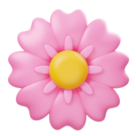 야생화  3D Icon