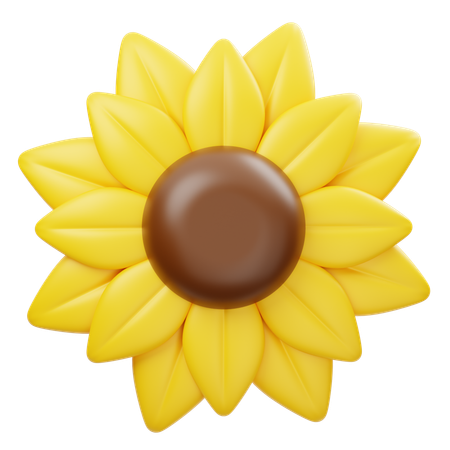 해바라기  3D Icon