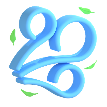 공기  3D Icon