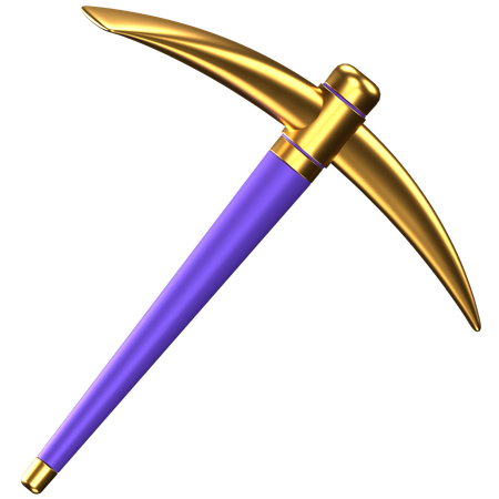 つるはし  3D Icon