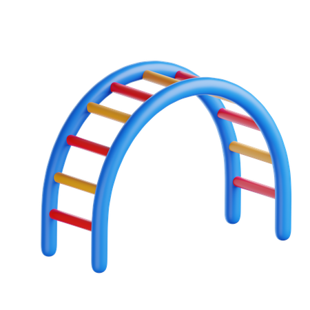 반달등산가  3D Icon