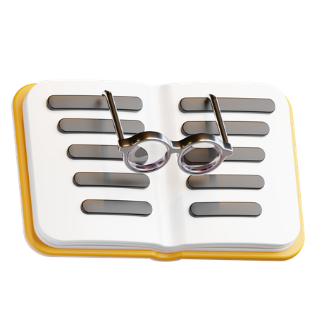 読書本  3D Icon