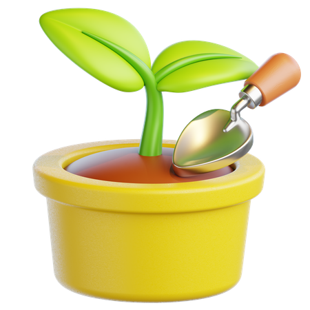 園芸  3D Icon