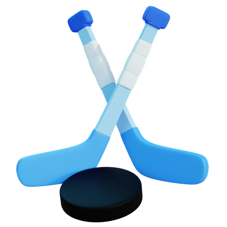 하키 게임  3D Icon