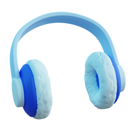 겨울 귀마개  3D Icon