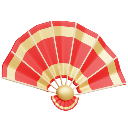 중국 팬  3D Icon