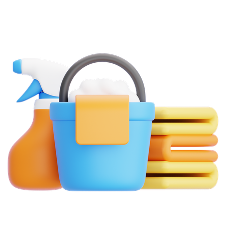 ハウスキーピング  3D Icon