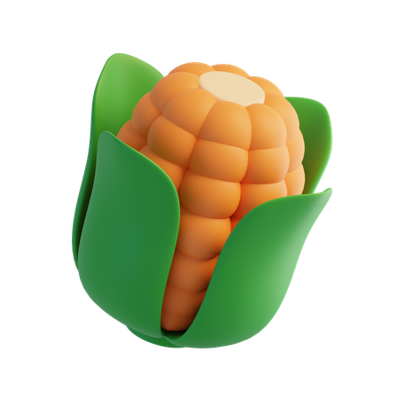 옥수수  3D Icon