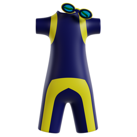 水泳用具  3D Icon
