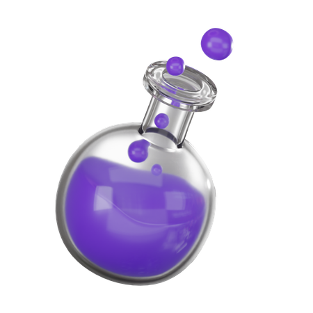 굽 달린 큰 컵  3D Icon