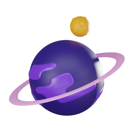 천문학  3D Icon