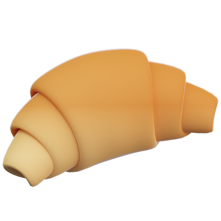 크로와상  3D Icon