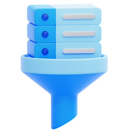 필터링  3D Icon