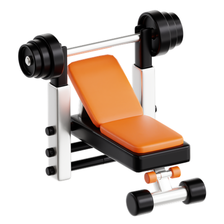 웨이트 머신  3D Icon